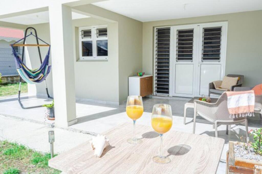 Ferienwohnung La Casa Tropicale Le François Exterior foto